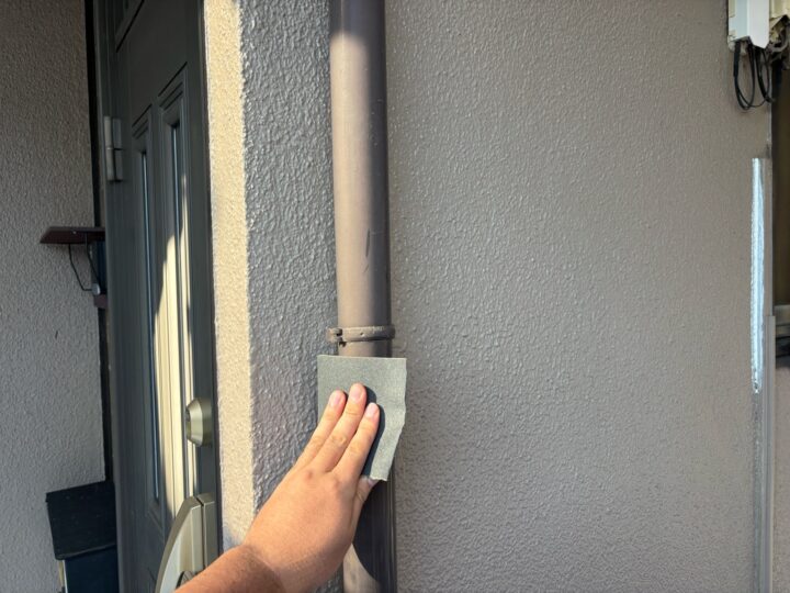 付帯部 雨樋 研磨