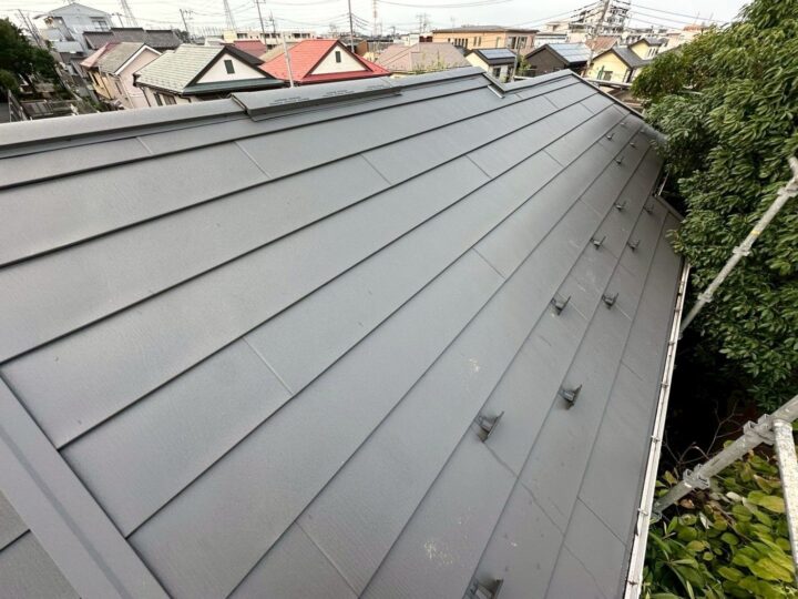 屋根カバー工法 完工