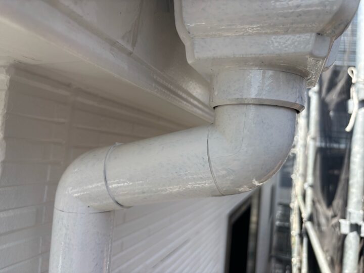 付帯部 雨樋 完工