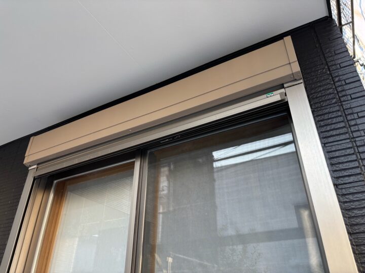 付帯部 シャッターボックス 完工