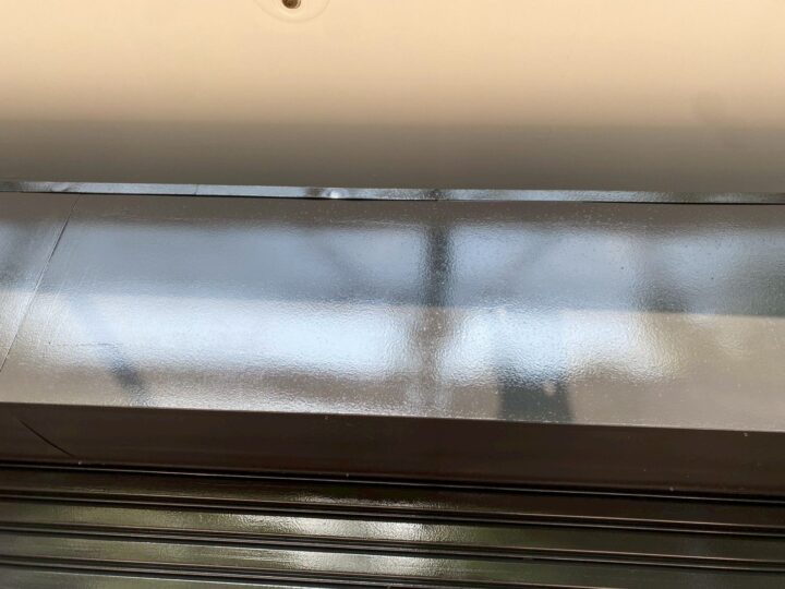 付帯部 シャッターボックス 完工