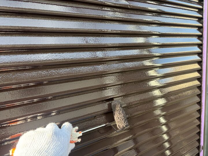 付帯部 シャッター 上塗り(ユメロックDX)