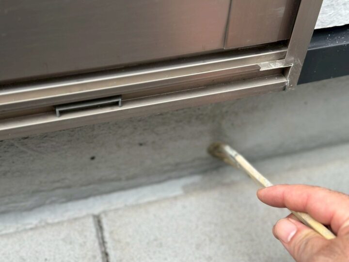 基礎コンクリート 下塗り