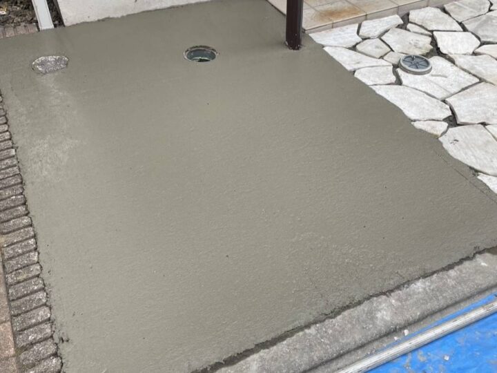 コンクリート流し