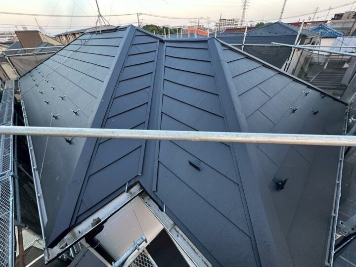 屋根カバー工法 完工