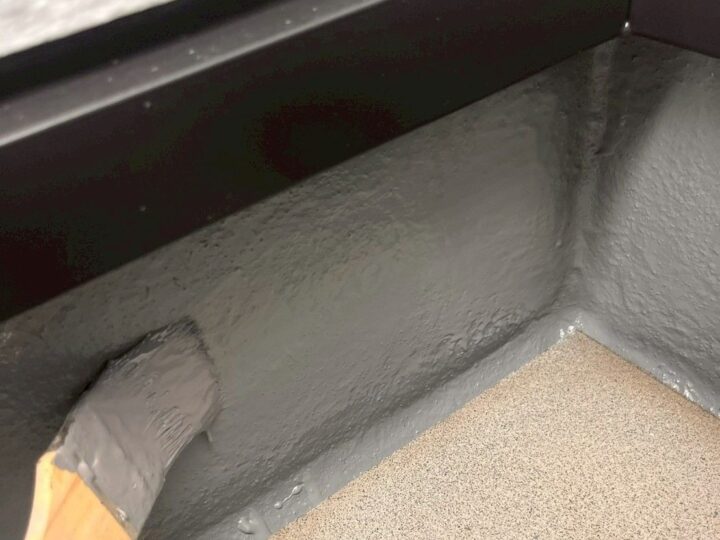 基礎コンクリート 上塗り