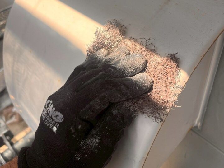 付帯部 換気フード 研磨