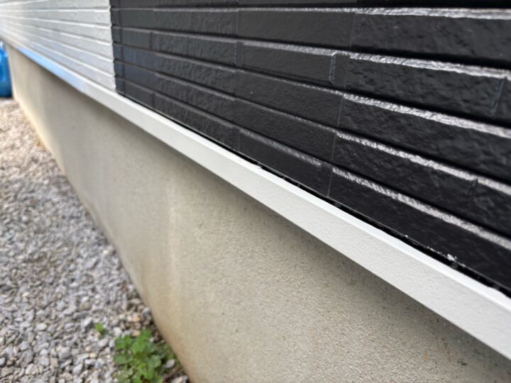 付帯部 水切り 完工
