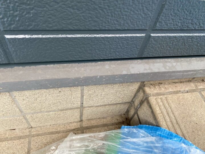 付帯部 水切り 施工前