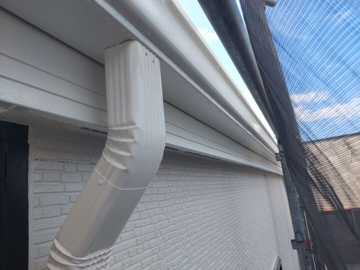 付帯部 横樋 完工