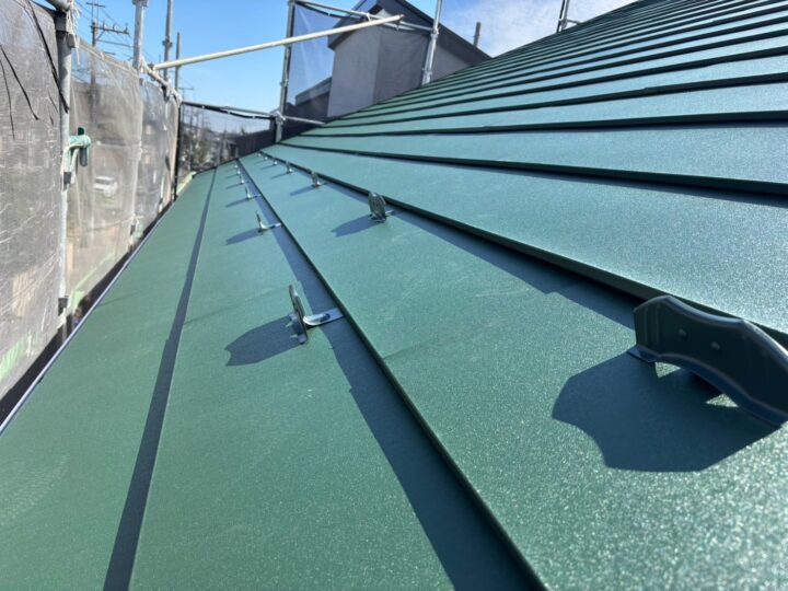 屋根カバー工法 完工