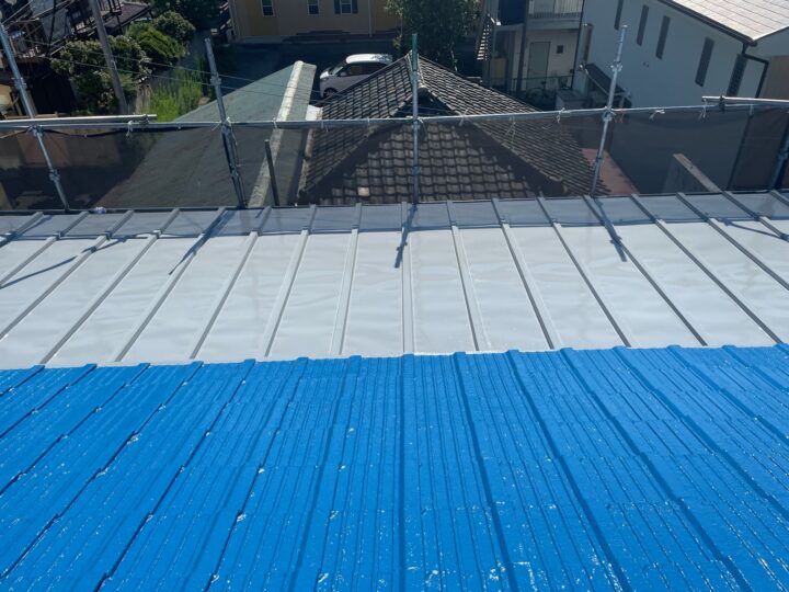 屋根 完工