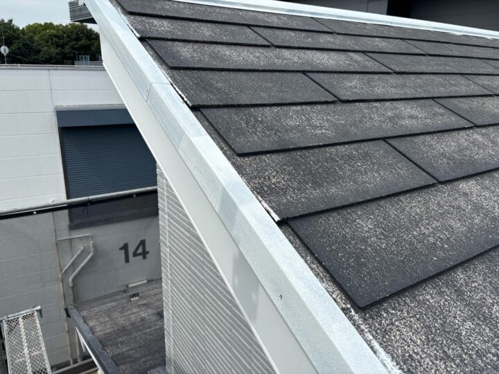 屋根 棟板金 錆止め(サビカットⅡ)