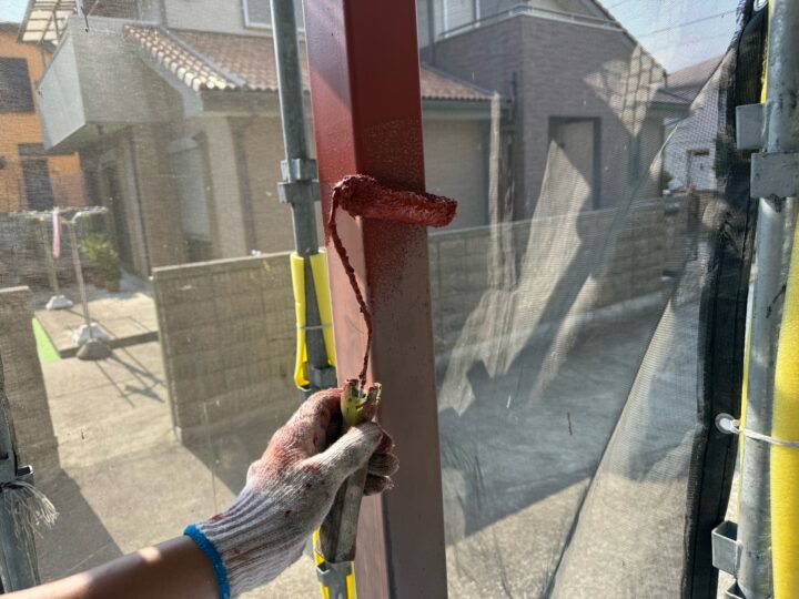 鉄製階段 錆止め(サビカットⅡ)