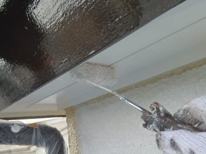 軒天 上塗り(マルチエースⅡ-JY)