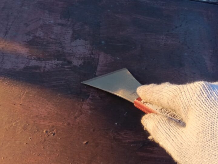 付帯部 庇 研磨