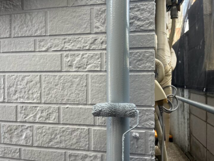 付帯部 雨樋 上塗り(ユメロックDX)