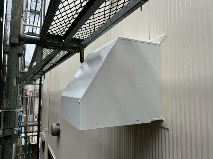 付帯部 換気フード 完工