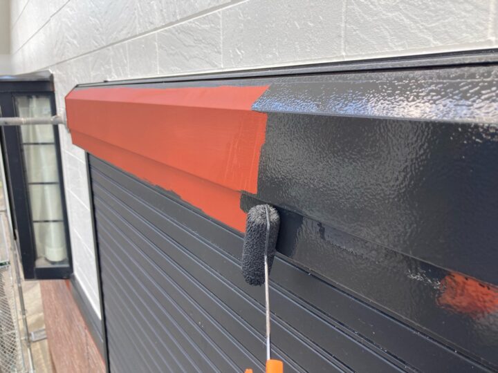 付帯部 破風 中塗り(ユメロックDX)