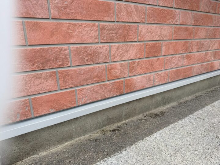 付帯部 水切り 完工