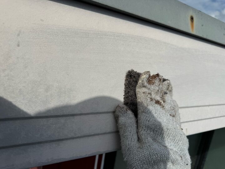 付帯部 破風 研磨