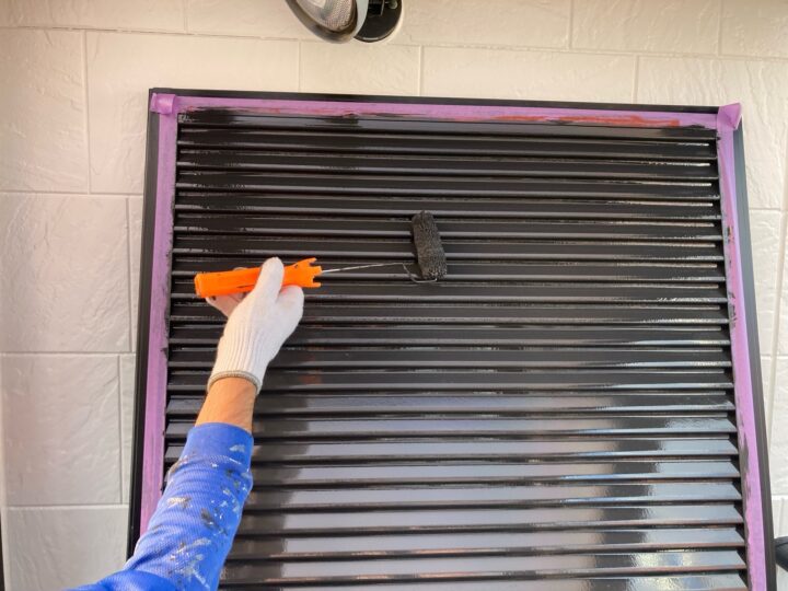 付帯部 シャッター 上塗り(ユメロックDX)