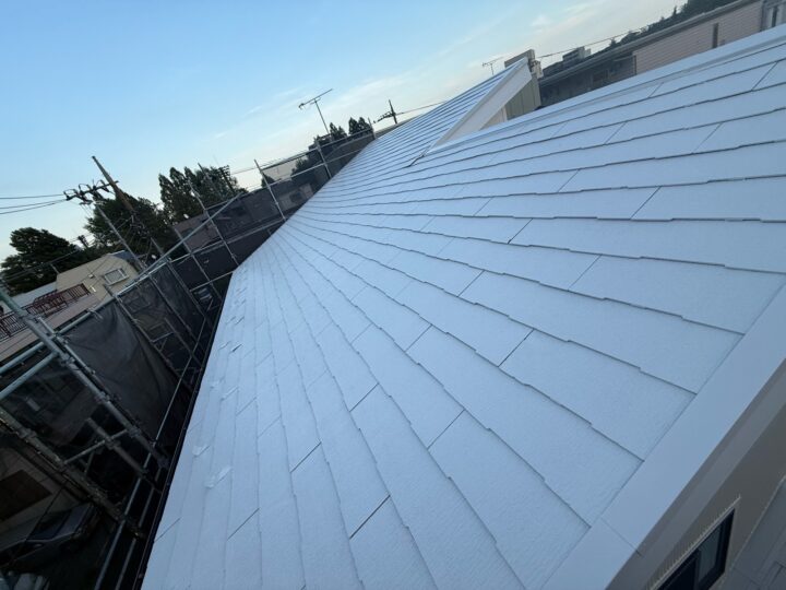 屋根 完工