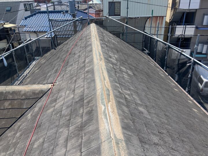 屋根カバー工法 施工前