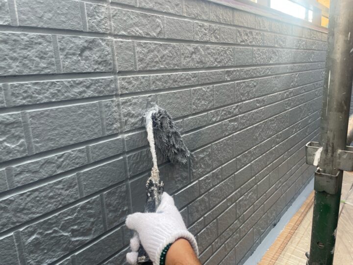 外壁 上塗り
