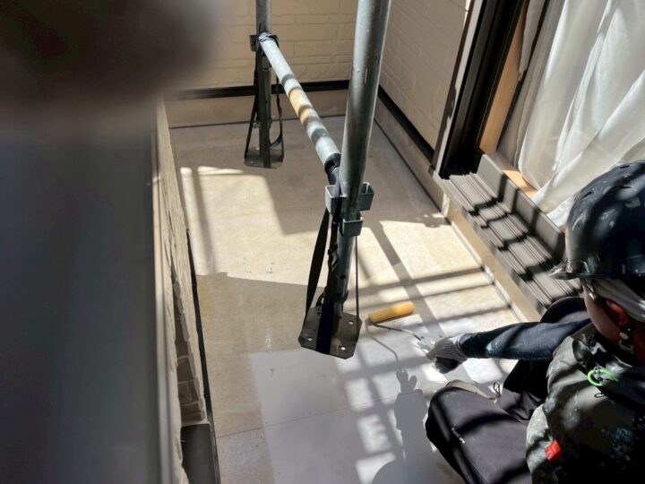 ウレタン塗膜防水2回目