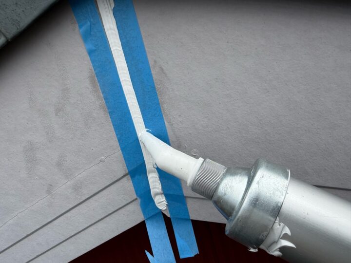 付帯部 破風接続部 シーリング充填(オートンイクシード)