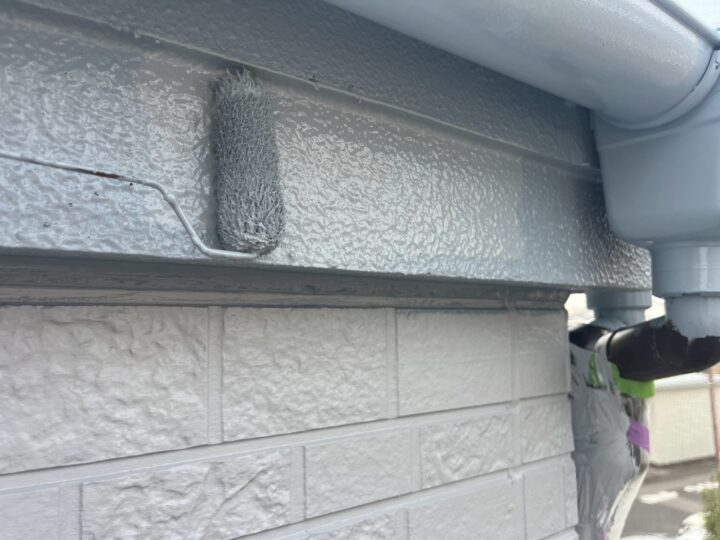 付帯部 横樋 上塗り(ユメロックDX)