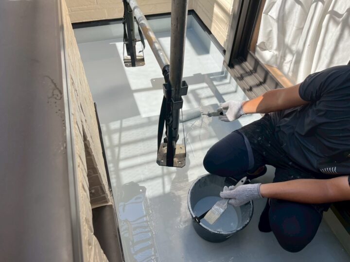 トップコート塗布