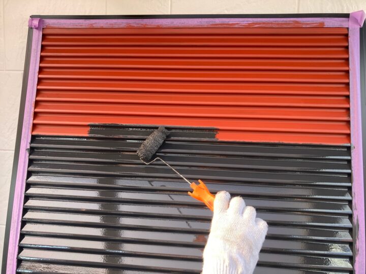 付帯部 シャッター 中塗り(ユメロックDX)