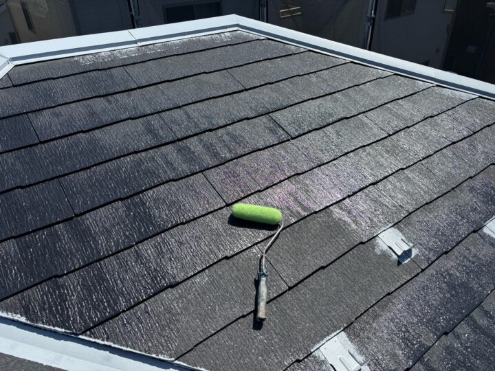 屋根 下塗り(エポパワーシーラーJY)