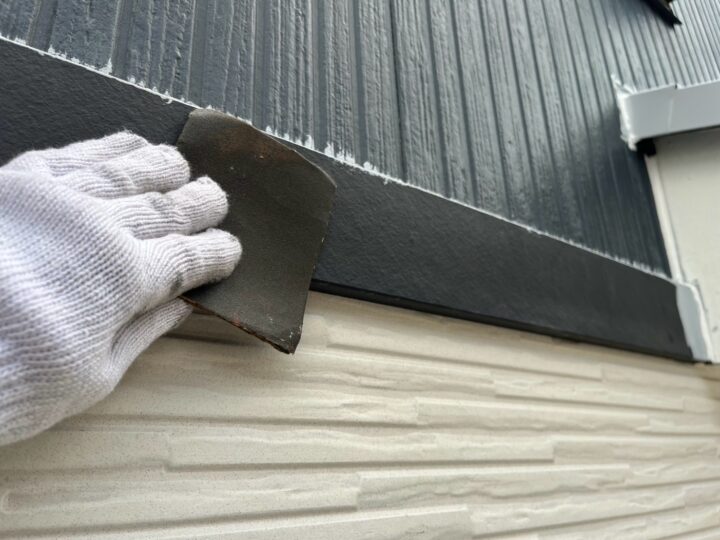 付帯部 幕板 研磨