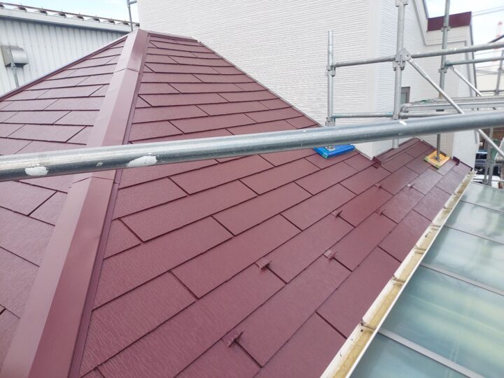 屋根 完工