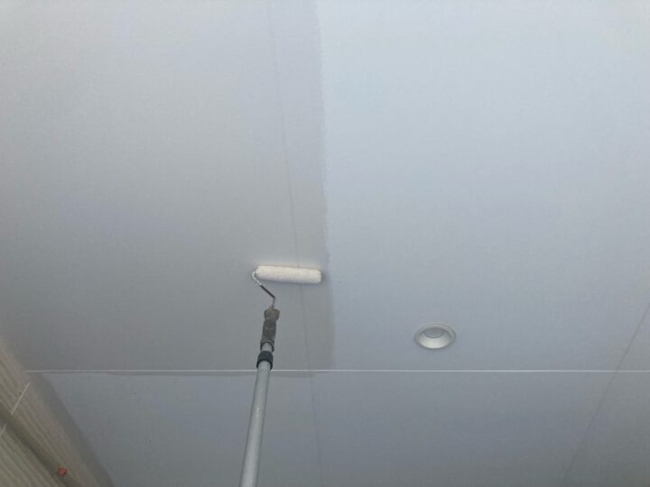 軒天 下塗り(マルチエース)