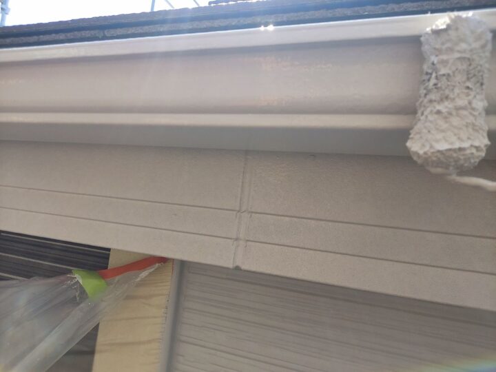 付帯部 破風 上塗り(ユメロックDX)