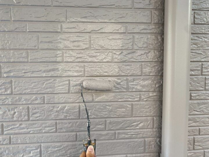 外壁塗装 上塗り