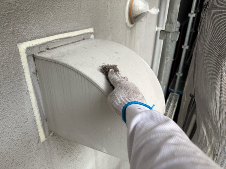 付帯部 換気フード 研磨