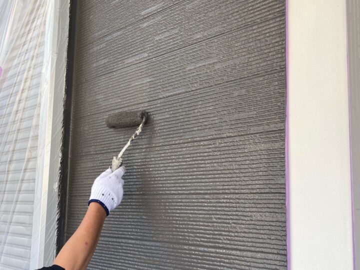 外壁塗装 上塗り