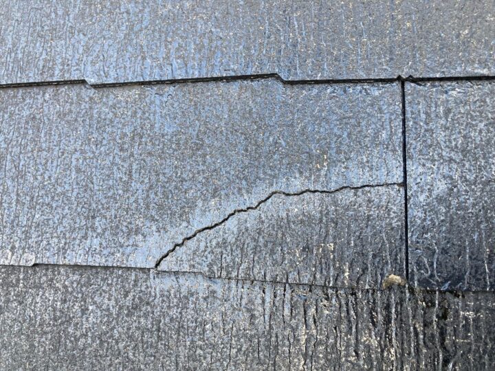 屋根 ひび割れ補修