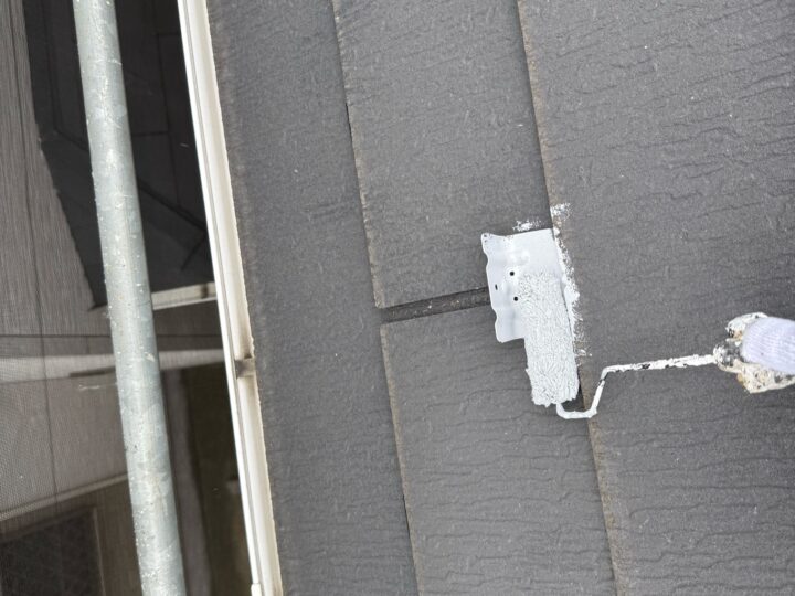 屋根 雪止め 錆止め