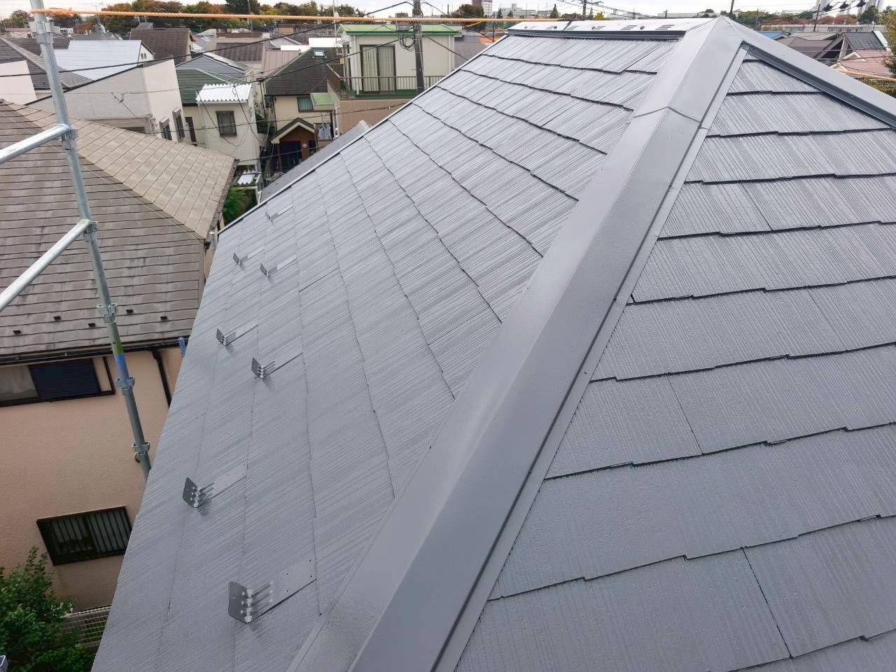 【練馬区　屋根塗装工事】