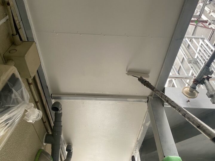 軒天 上塗り(マルチエースⅡ)