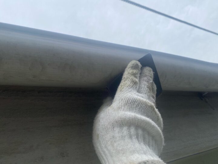 付帯部 横樋・鼻隠し 研磨