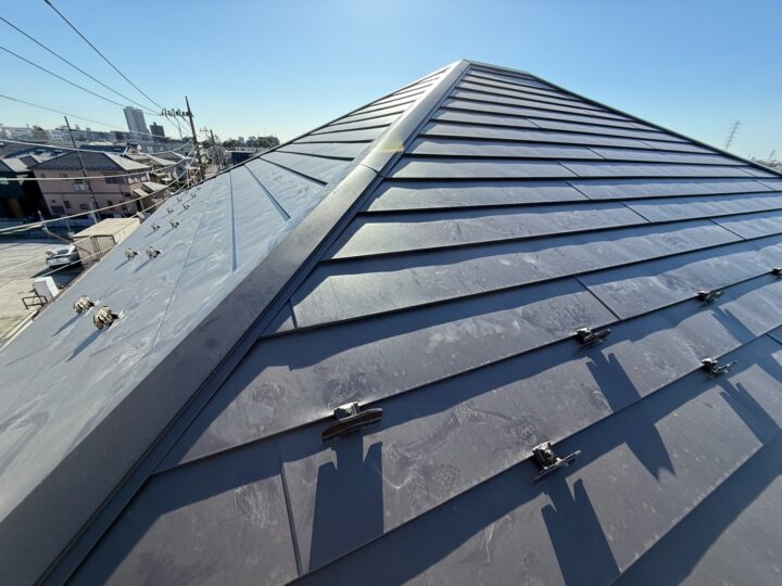 屋根カバー工法 完工