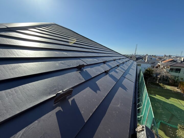 屋根カバー工法 完工