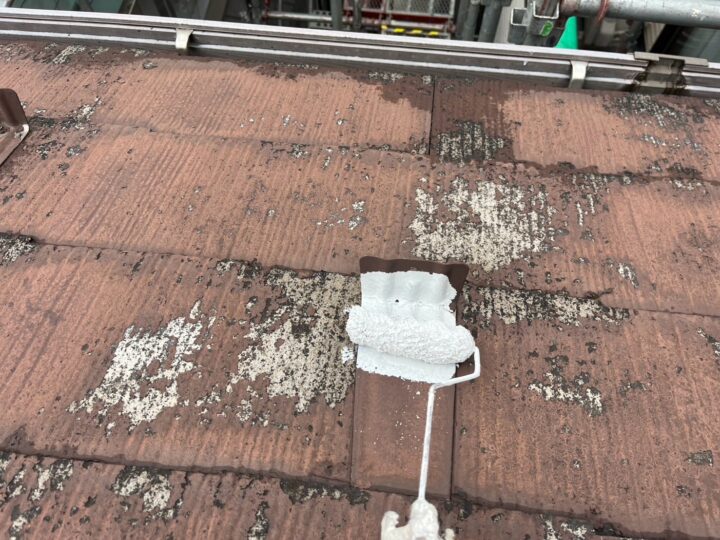 屋根 雪止め 錆止め